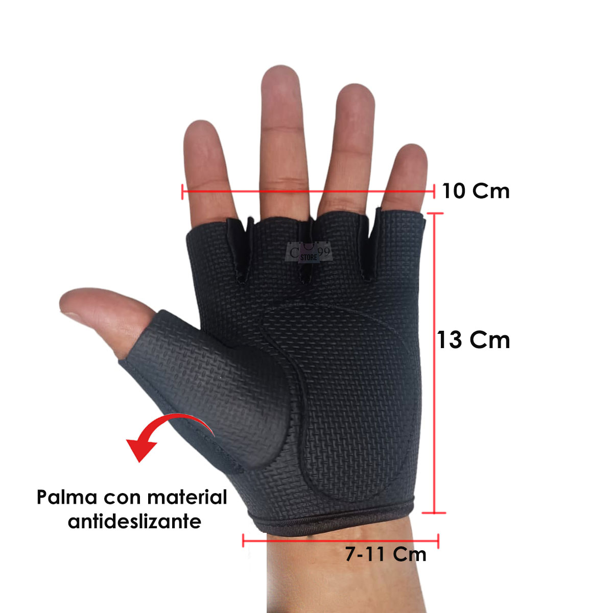 Miniatura 5 de Guantes Antideslizantes Deporte Unisex